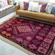 8'8''x 5'5'' Vintage Moroccan Boujad Rug