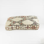 46''x23''x8'' Moroccan Double Pouf KP032