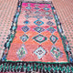 8'0" x 3'6"  Vintage Boucherouite Rug