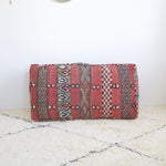 48''x24''x8'' Vintage Moroccan pouf