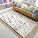 8' x 5'3" Moroccan Beni Ourain Rug